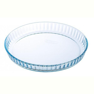 Форма ск PYREX B&E форма скл.кругл. 25см (1,1л) рифл.край (812B0008046*). Photo 2
