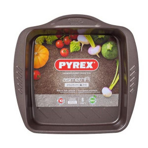 Форма PYREX Asimetria 24x24 cm квадратна (AS24SR07646)