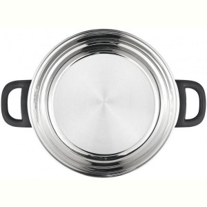 Каструля BRAVO CHEF L'Appetit 20 см (2.7 л) з бакелітовими ручками (BC-2003-20). Photo 3