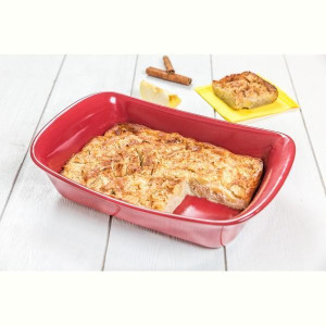 Форма ск PYREX Supreme red форма керам порц круг 9см (SU09BR57240). Photo 2