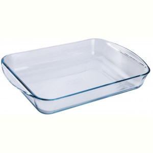 Форма ск PYREX ESSENTIALS склянна прямокут. 35x23x6см (2.7л) (234B0008046). Photo 3