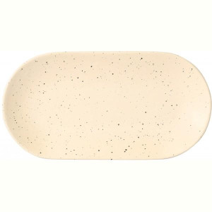 Блюдо Limited Edition SANDY CREAM 25 см овальне (ZH-7013-6)