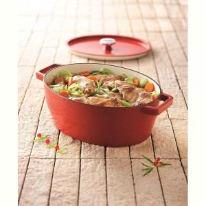 Каструля Pyrex Slow Cook red, (6 л). Photo 2