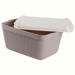 контейнер пл. VIOLET HOUSE 0341 STILL BOX CUPPUCINO прям. зк 1.5 л (0341 STILL BOX CUPPUCINO). Photo 2