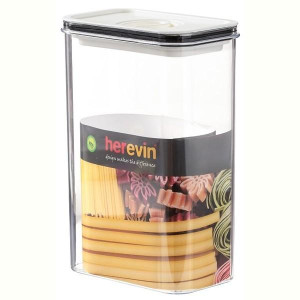 Контейнер HEREVIN Canister-Vacuum Lid-White-Black 2.5 л (161189-000). Photo 3