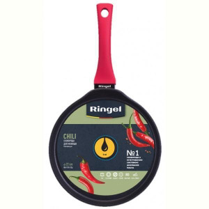 Сковорода RINGEL Chili для млинців 22 см бкришки (RG-1101-22 p)