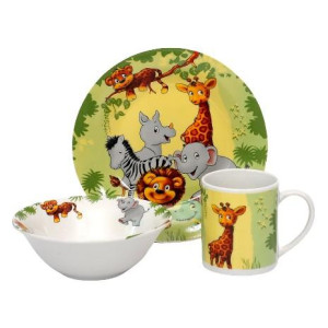 Набір посуду дит. Limited Edition JUNGLE 3 пр. короб (YF6030)