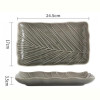 Блюдо Limited Edition Leaf Grey