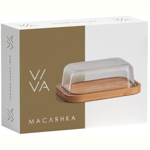 Маслянка VIVA BAMBOO  18.5х14х6.3 см в уп. (LB-640). Photo 2
