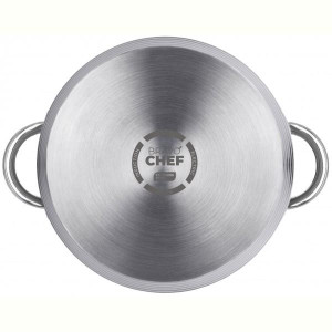 Каструля BRAVO CHEF 18 см (2.6 л) з кришкою (BC-2001-18). Photo 2