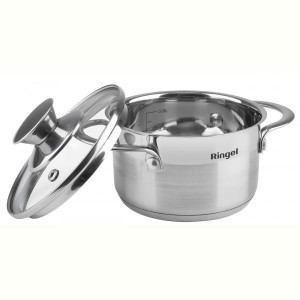 Каструля RINGEL Kinder Каструля 14 см (1.0 л) з кришкою (RG-2006-14). Photo 3
