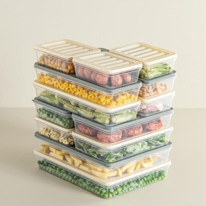 контейнер пл. IDEA HOME 00980 Fresh Box MIXпрмй.0.6л (00980). Photo 3