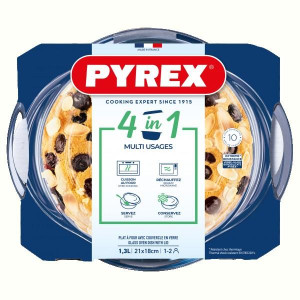 Каструля ск PYREX кастрюля кругл. 1л + 0,3л (207A0008643). Photo 3