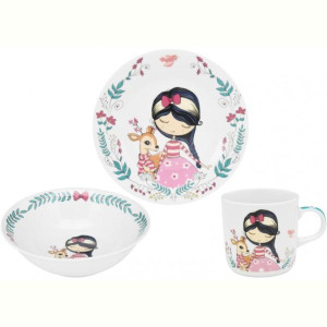 Набір посуду дит. Limited Edition FAIRY 3 пр. короб (C679)