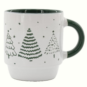 Набір чашок Limited Edition NY Warmly Green, 2х320 мл. Photo 2