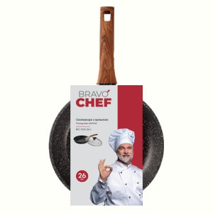 Сковорода Bravo Chef 26 см. Photo 3