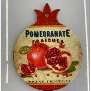 Дошка обробна Limited Edition POMEGRANATE  підставка під гаряче кругл.18см (B160064)