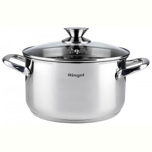 Каструля RINGEL Hanover 22 см (4.5л) з кришкою (RG-20051-22)