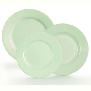 Сервіз LUMINARC PLUMI PARADISE GREEN  18 пр. (V9232)