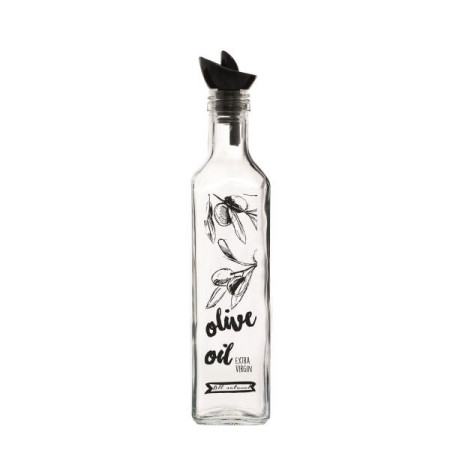 Пляшка для олії Herevin Oil&Vinegar Bottle-Black-Olive
