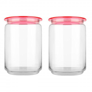 Набір банок Luminarc Plano Pink, 2х1.0 л