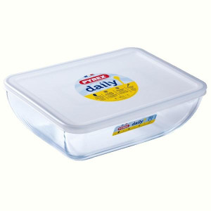 Форма з кришкою Pyrex Daily, 28х22 см
