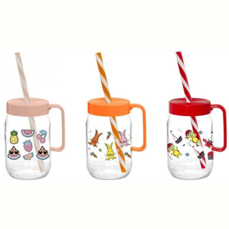 Чашка Herevin Decorated Mug-Mix-Double Colour Straw-SCT 370 мл (111761-300)