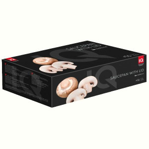Ківш IQ Be Traditional 16 см (1.3 л) з кришкою (IQ-4046-16). Photo 3