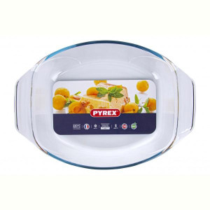 Форма ск PYREX Irresistible форма скл.овал. 30х21х7см (2,0л) sticker (410B000B044). Photo 2