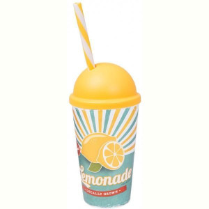 Склянка з трубочкою Herevin Lemonade 0.65 л (161947-027)