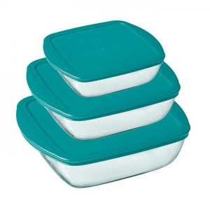 Форма ск PYREX Cook&Store з криш. прямокут 28х20х8см (2.5л) (216P0007645). Photo 2