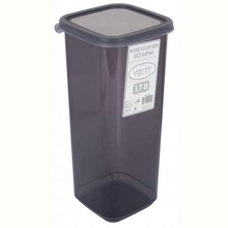 контейнер пл. VIOLET HOUSE 0299 Transparent Black дсипучих 1.7 л (0299 Transparent Black)