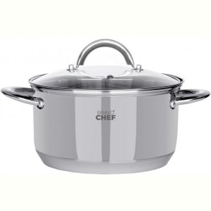 Каструля BRAVO CHEF 20 см (3.6 л) з кришкою (BC-2001-20)