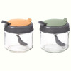 Спецівниця Herevin 2024 Colours Conical Spice Jar з ложкою MIX 0.3 л (131018-150)