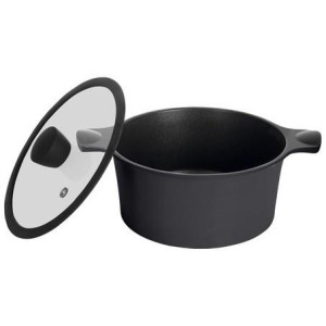 Каструля RINGEL Zitrone Black 24x12 см (4.2л) кришкою (RG-2108-241 BL-R). Photo 2