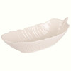 Блюдо LED Deep Leaf White, 35х14х8 см