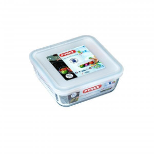 Форма ск PYREX Cook&Freez з криш. склянна квадр. 15х15см (0.85л) (218P0017946)
