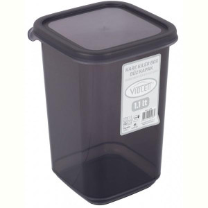 контейнер пл. VIOLET HOUSE 0298 Transparent Black дсипучих 1.1 л (0298 Transparent Black)