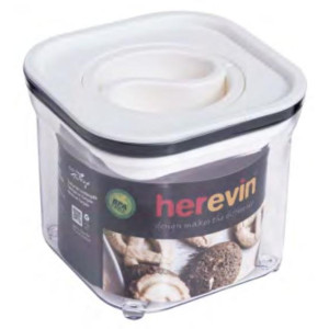 контейнер пл. HEREVIN Canister-Vacuum Lid-White вакумна кр. 0.7 л (161213-004)