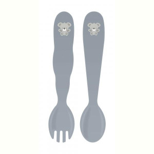 Столові прилади дит. TRAMONTINA Baby Le Petit X2пр.стол.приб. gray (23797602)