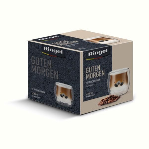 Склянка RINGEL Guten Morgen подвійна стінка 250 мл Корпоративний герой 1 (RG-0001250 P). Photo 2
