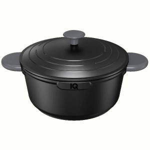 Каструля IQ Be Creative алюмінієва 20 см (2.4 л) з кришкою (IQ-2047-20). Photo 2