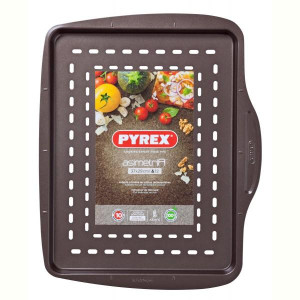 Форма PYREX Asimetria мет.форма прямокут. pizza 37х28,5см (AS37BZ07646)