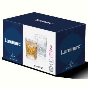 Набір склянок Luminarc Rhodes, 2х310 мл. Photo 2