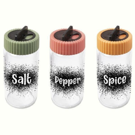 Спецівниця Herevin 2024 Colours Salt & Pepper MIX 0.24 л (131077-150)