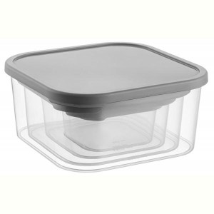Набір контейнерів Idea Home 00655 Quick Box Gray 0.4/0.9/1.8/2.9 (00655 Gray). Photo 3