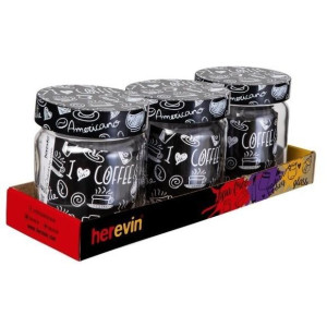 Банка HEREVIN Coffee НАБІР3х0.425 л (144357-400)