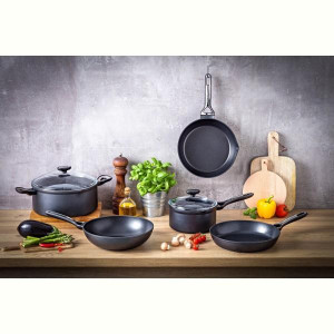 Сковорода PYREX ORIGIN+ Wok 28 см індукція бкришки (RP28BW47644). Photo 3