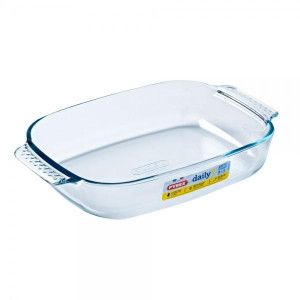 Форма ск PYREX DAILY склянна прямокут. 31х20х6см (1.8л) (230B0003646)