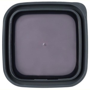 контейнер пл. VIOLET HOUSE 0311 Transparent Black дсипучих 1.7 л (0311 Transparent Black). Photo 2